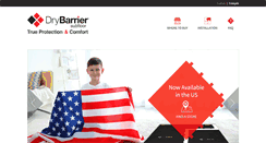 Desktop Screenshot of drybarrier.com