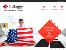 Tablet Screenshot of drybarrier.com